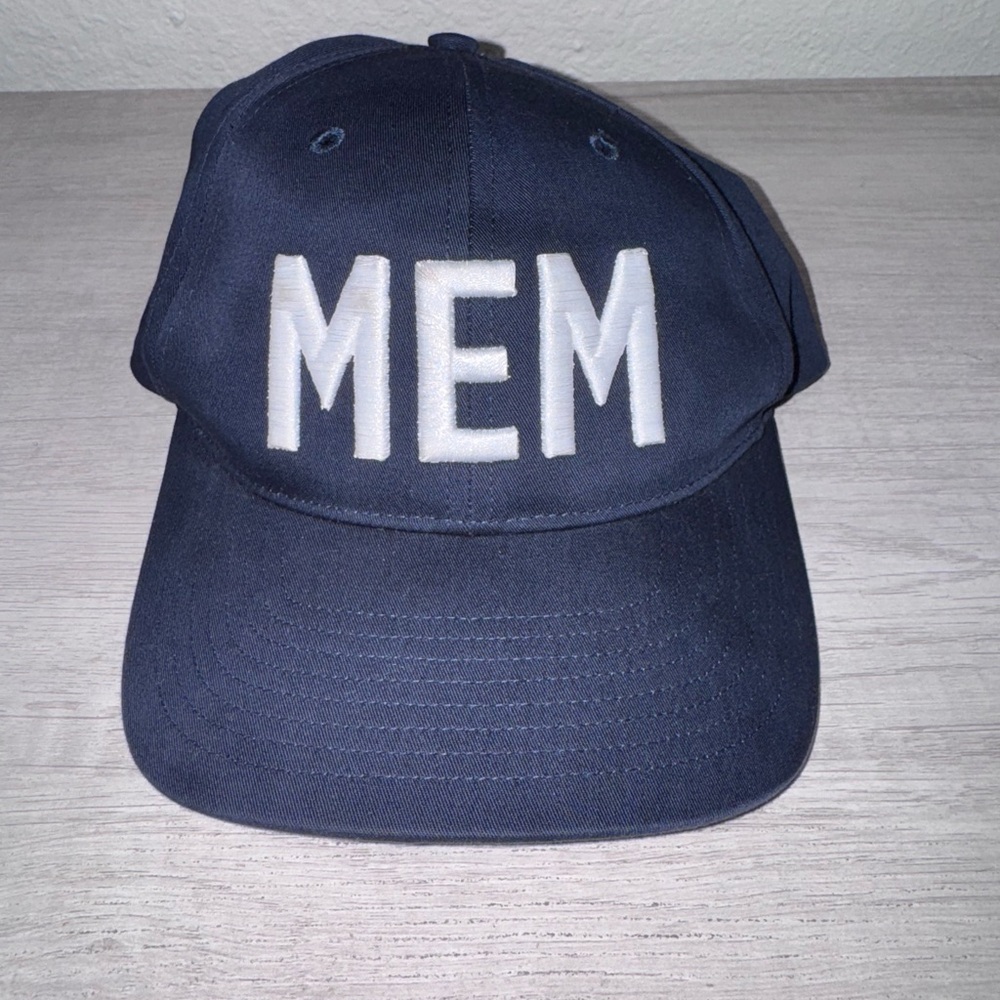 Navy Blue Memphis Cap